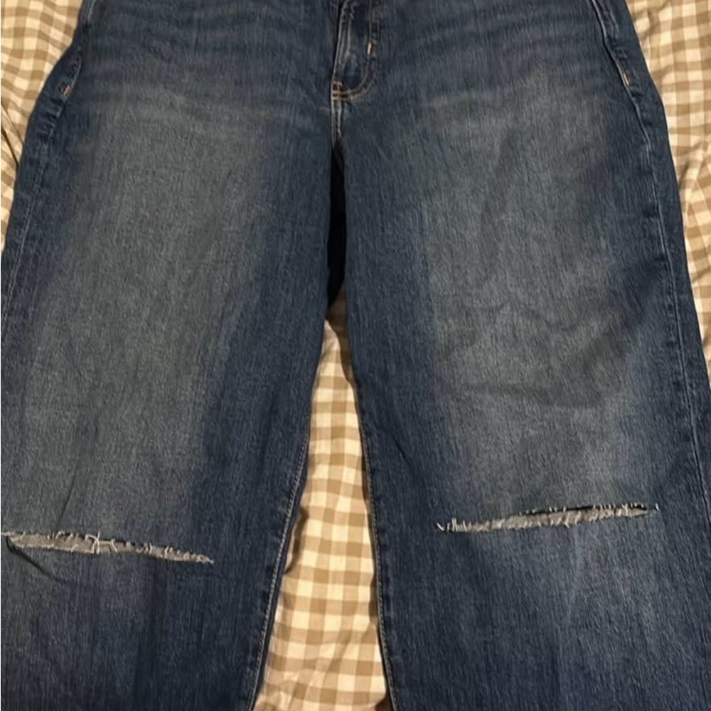 Old Navy Blue High-Rise Jeans